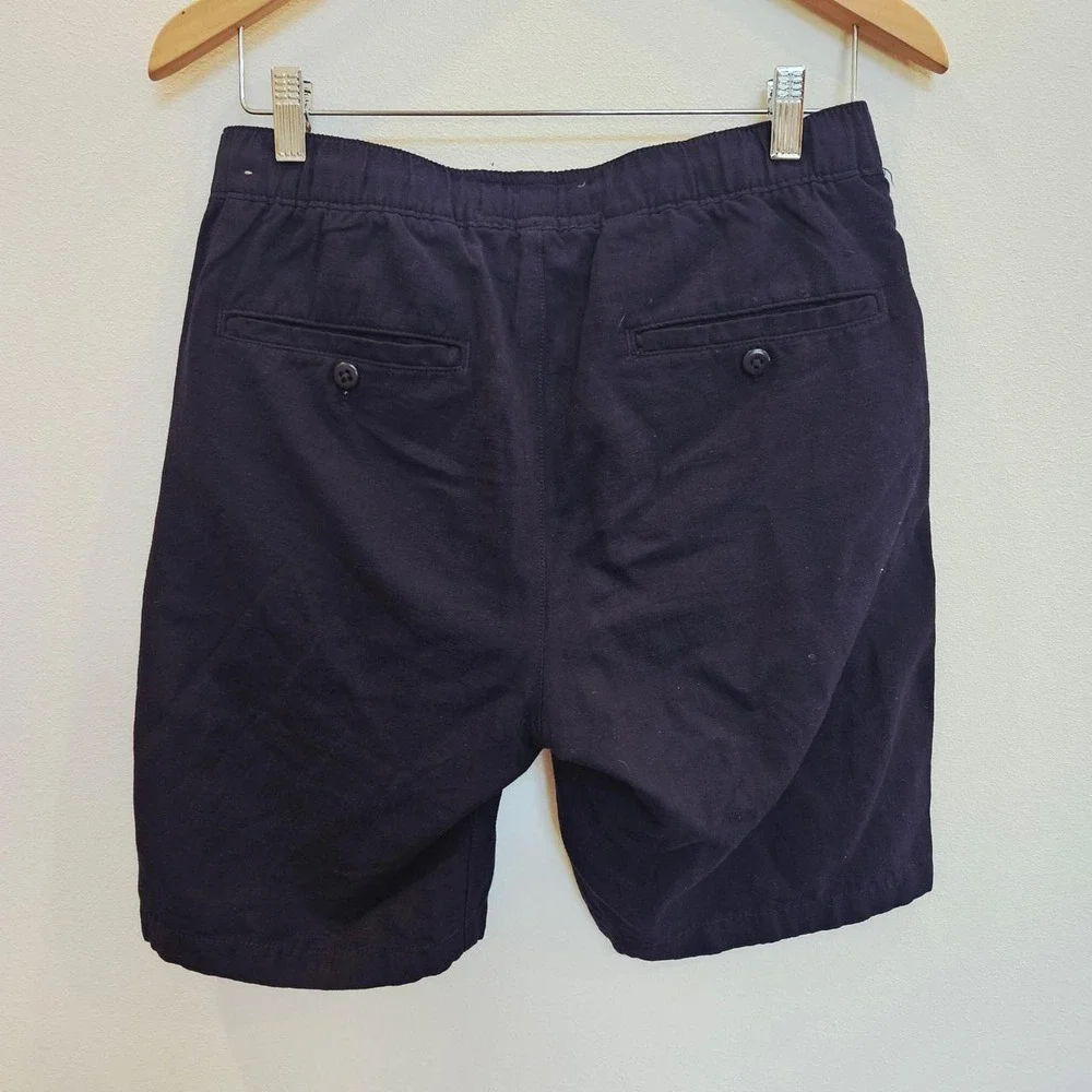 Abercrombie and Fitch Men's Pull On Relaxed Shorts Navy XS
